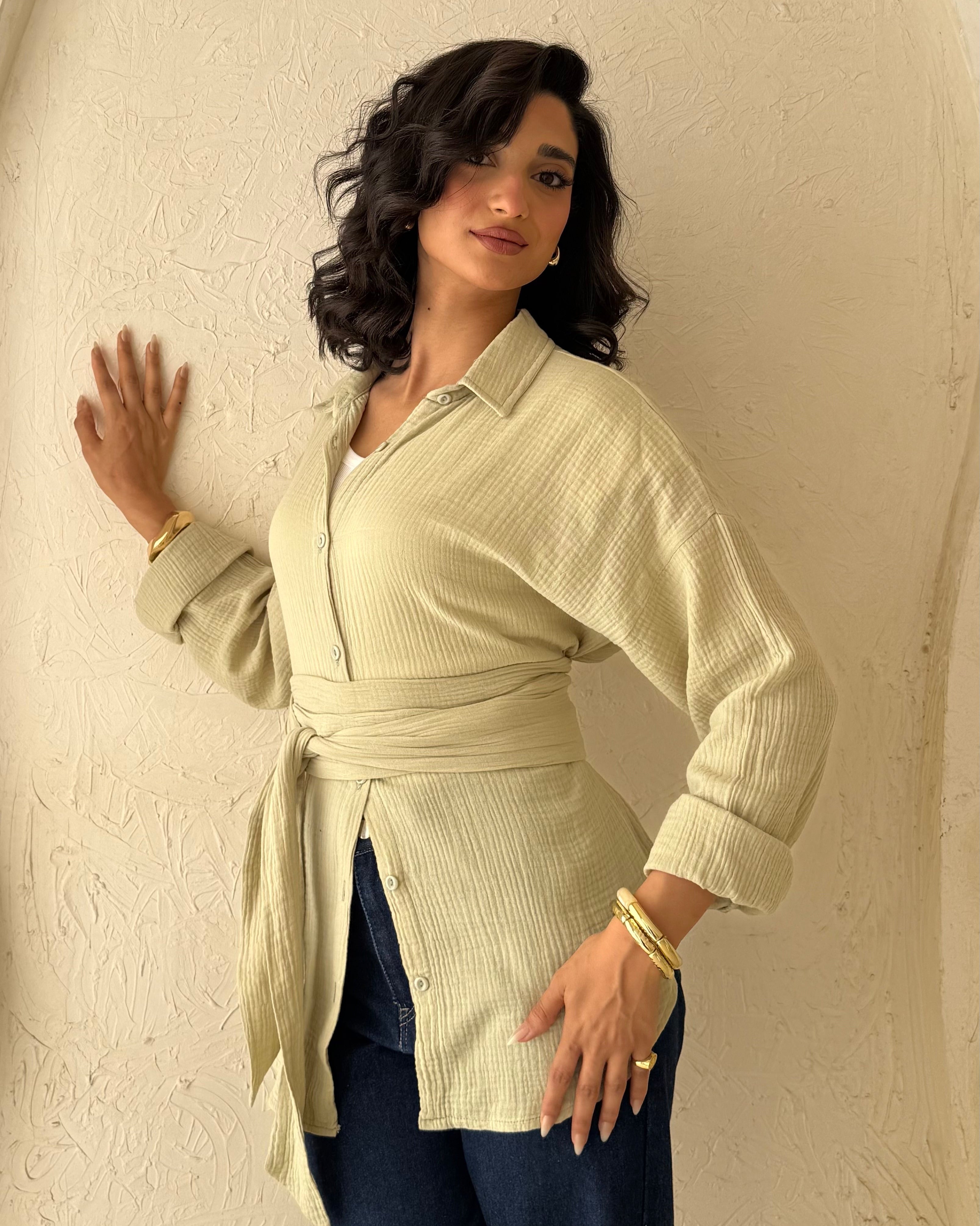 Ivory Blouse - Mint