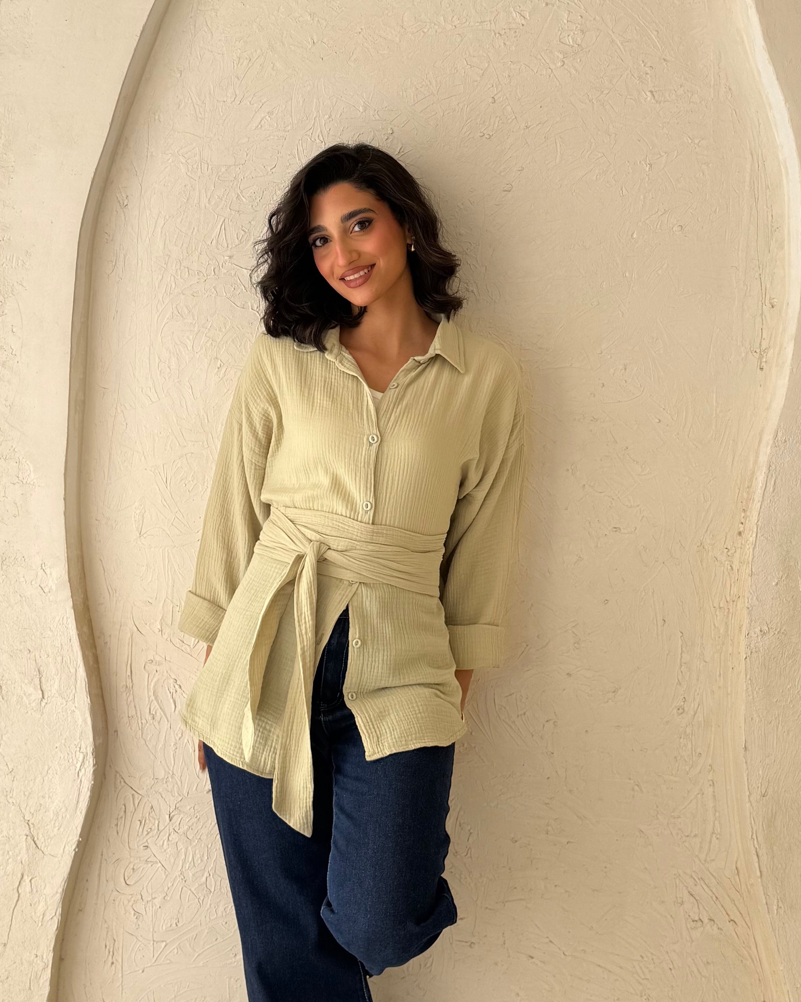 Ivory Blouse - Mint