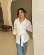 Ivory Blouse - white