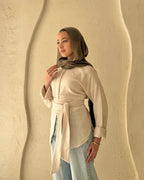 Ivory Blouse - Creamy