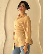 Ivory Blouse - Beige