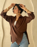 Velora Blouse - Brown