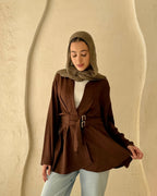 Virelle Blouse - Brown