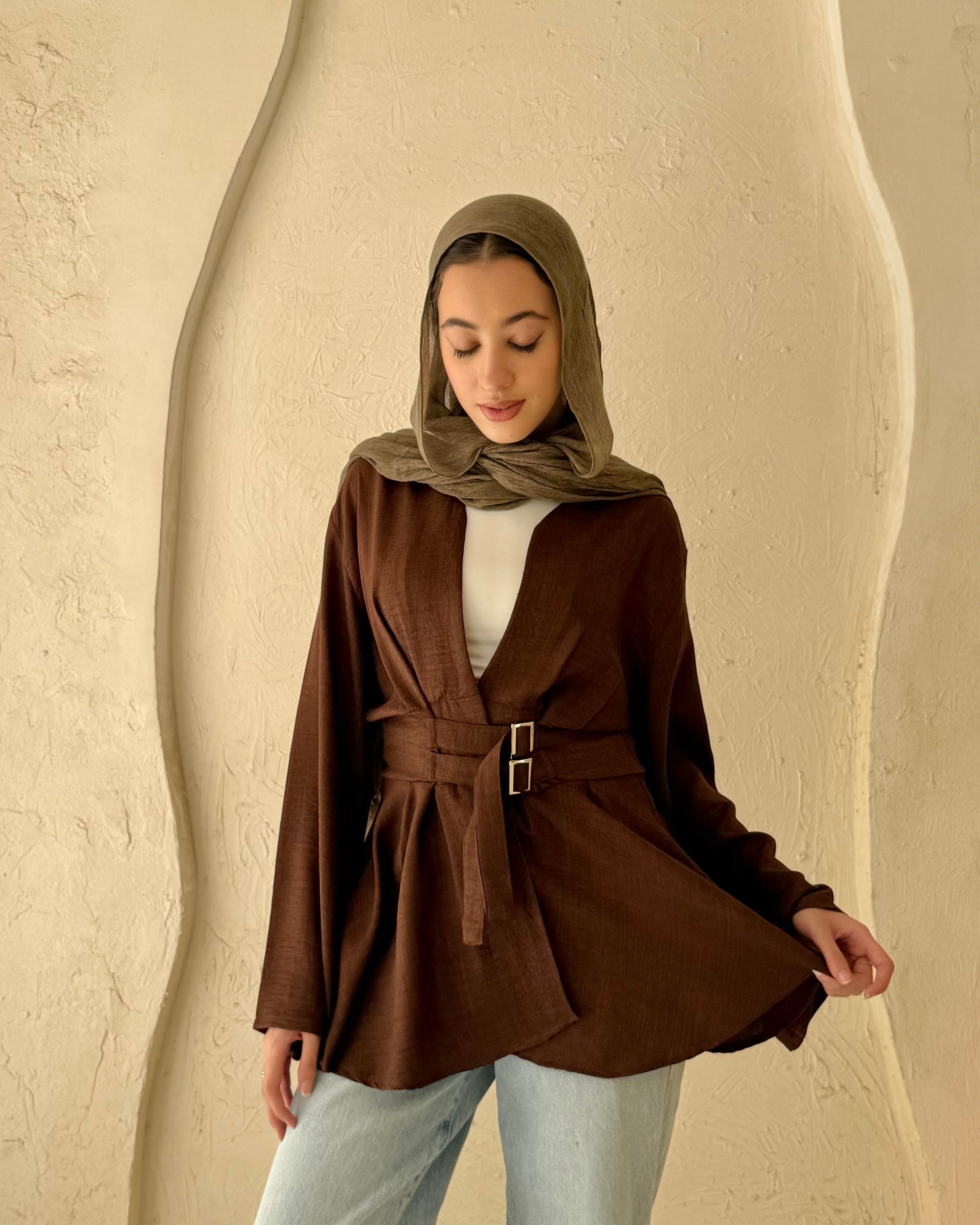 Virelle Blouse - Brown