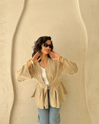 Virelle Blouse - Beige
