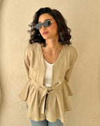 Virelle Blouse - Beige