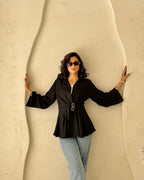 Virelle Blouse - Black