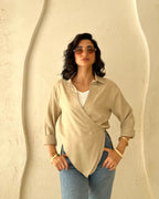 Velora Blouse - Beige