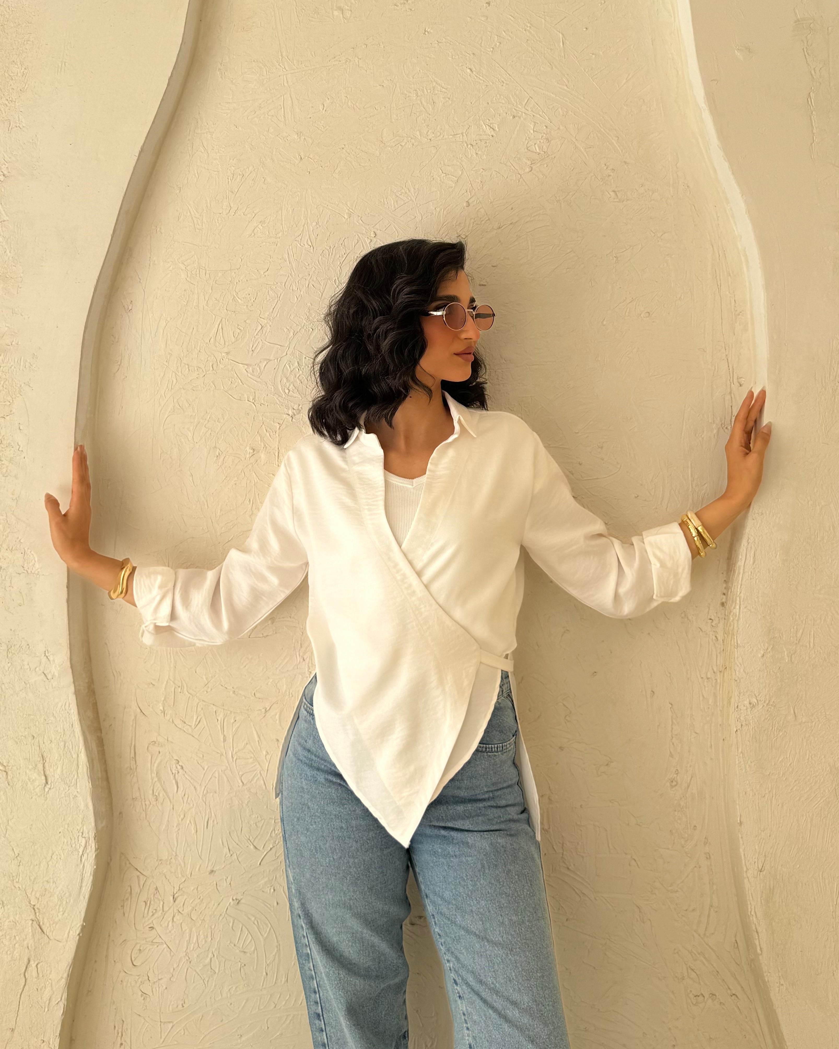 Velora Blouse - White