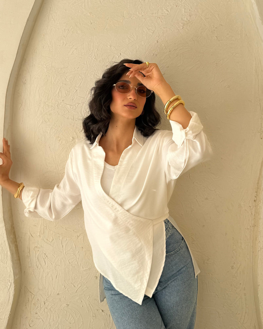 Velora Blouse - White