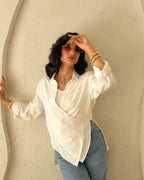 Velora Blouse - White